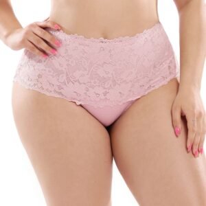 Plus size lace panties